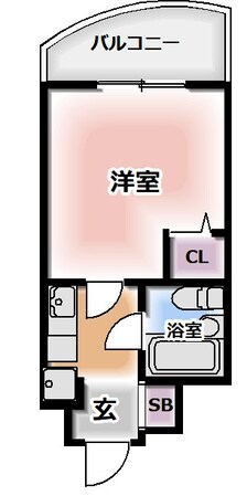 西三荘駅 徒歩1分 2階の物件間取画像